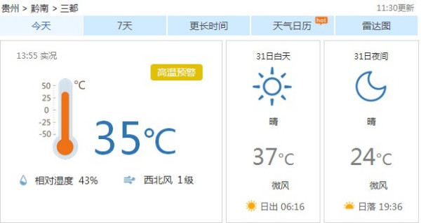 郝村最新天气预报通知