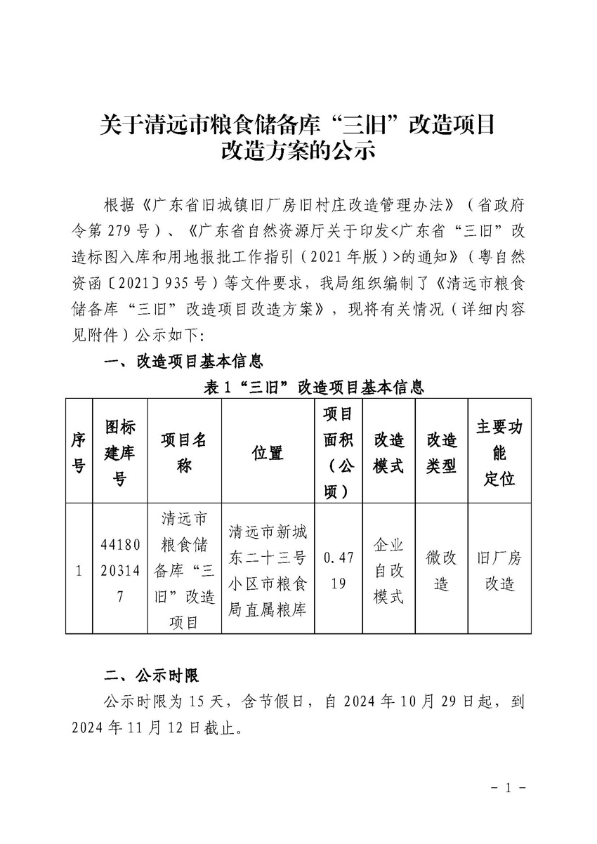 清远市粮食局最新项目动态及其深远影响